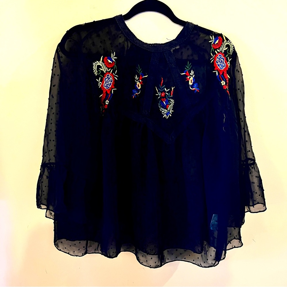 Amazing Blouse With Embroidery Detailing